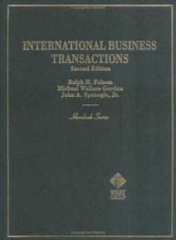 Hardcover International Business Transactions Book