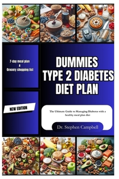 Paperback Dummies type 2 diabetes diet plan Book