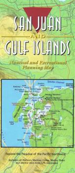 San Juan and Gulf Islands Nautical & Recreational Planning Map