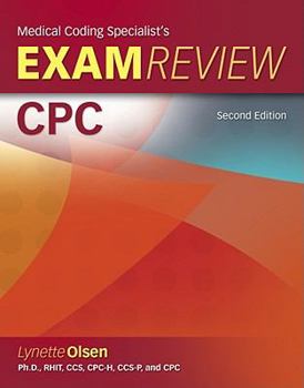 Paperback Medical Coding Specialist's Exam Review/Preparation for the Cpc Exam Book