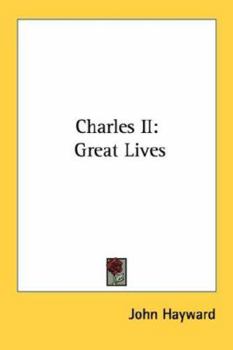 Paperback Charles II: Great Lives Book