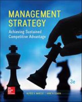 Paperback Management Strategy: Achieving Sustained Competitive Advantage Book