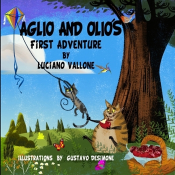 Hardcover Aglio and Olio's First Adventure Book