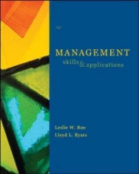 Paperback Management: Skills and Application Book