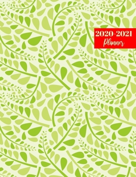 2020-2021 Planner: Pretty On-the-Go Daily, Weekly & Monthly Appointment Calendar - Large 2 Year Business Planners, Agenda Schedule Logbook and Journal