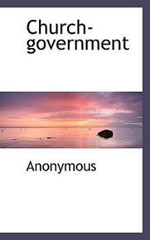 Paperback Church-Government Book