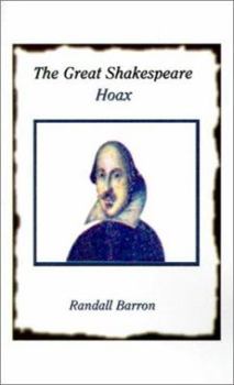 Hardcover The Great Shakespeare Hoax Book