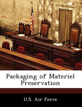 Paperback Packaging of Materiel Preservation Book