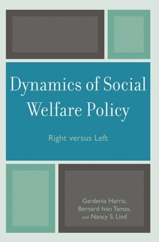 Paperback Dynamics of Social Welfare Policy: Right versus Left Book