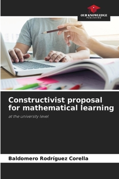 Paperback Constructivist proposal for mathematical learning Book