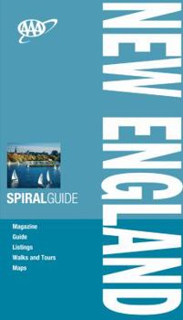 Spiral-bound AAA Spiral New England Book