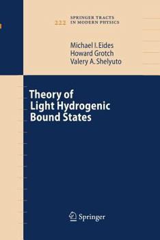 Paperback Theory of Light Hydrogenic Bound States Book