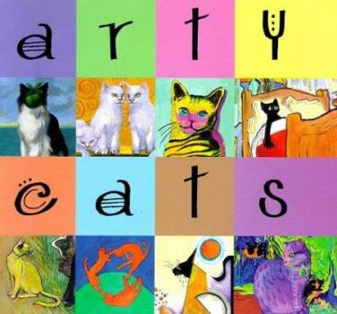 Hardcover Arty Cats Book