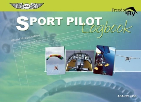 Spiral-bound Sport Pilot Logbook Book