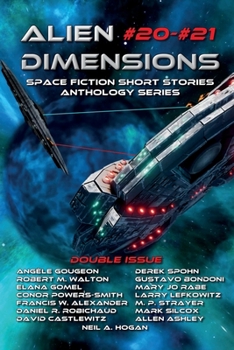 Paperback Alien Dimensions #20-#21: Space Fiction Short Stories Anthology Series Book