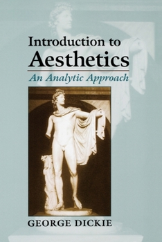 Paperback Introduction to Aesthetics: An Analytic Approach Book