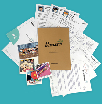 P.I. Butterfly Mini Mysteries : Flower Pen Fiasco