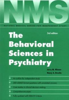 Paperback Nms the Behavioral Sciences in Psychiatry Book