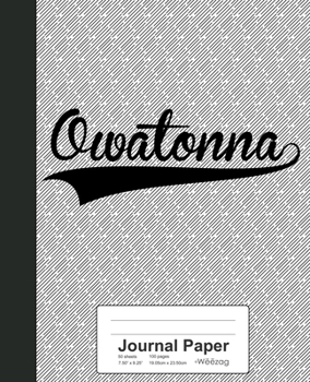 Paperback Journal Paper: OWATONNA Notebook Book