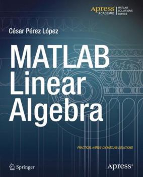 Paperback MATLAB Linear Algebra Book