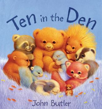 Hardcover Ten in the Den Book