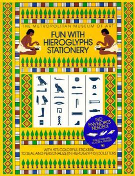 Hardcover Fun With Hieroglyphs Stationery Book