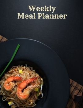 Paperback Weekly Meal Planner Book