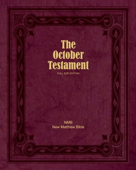 Paperback The October Testament: Full Size Edition Book