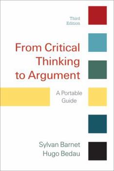 Paperback From Critical Thinking to Argument: A Portable Guide Book