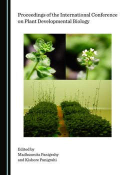 Hardcover Proceedings of the International Conference on Plant Developmental Biology Book