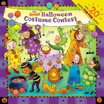 Paperback The Great Halloween Costume Contest (Sticker Stories) Book