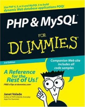 Paperback PHP & MySQL For Dummies 3rd edition (For Dummies (Computer/Tech)) Book