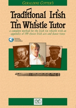 Paperback Geraldine Cotter's Traditional Irish Tin Whistle Tutor Book