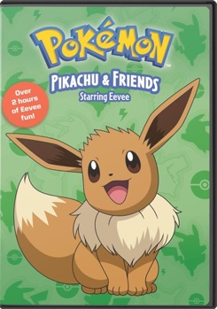 DVD Pokemon: Pikachu & Friends Starring Eevee Book