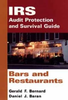 Hardcover IRS Audit Protection and Survival Guide, Bars and Restaurants Book