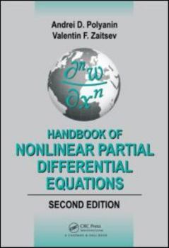 Hardcover Handbook of Nonlinear Partial Differential Equations, Second Edition Book