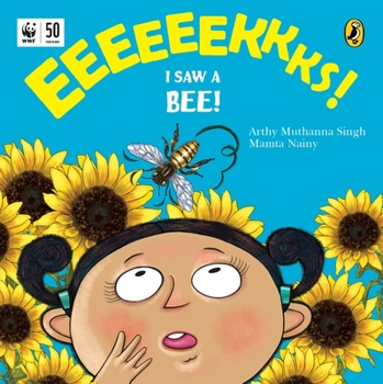 Paperback Eeks! I Saw a Bee! Book