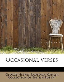 Occasional Verses