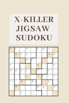 Paperback X-Killer Jigsaw Sudoku: 181 Great Puzzles Book