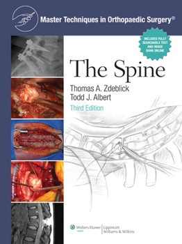 Hardcover Master Techniques in Orthopaedic Surgery: The Spine Book