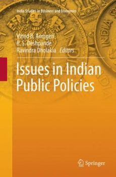 Paperback Issues in Indian Public Policies Book