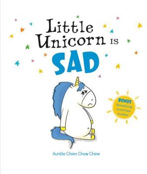 Little Unicorn is Sad - Book  of the Little Unicorn / Les émotions de Gaston