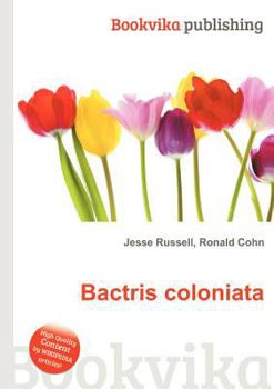 Paperback Bactris Coloniata Book