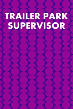 Paperback Trailer Park Supervisor: Guitar Tab Notebook 6"x9" 120 Pages Book