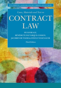 Paperback Cases, Materials and Text on Contract Law Book