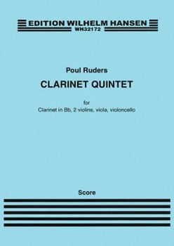 Paperback Clarinet Quintet: For Clarinet, 2 Violins, Viola, Cello (Score) Book