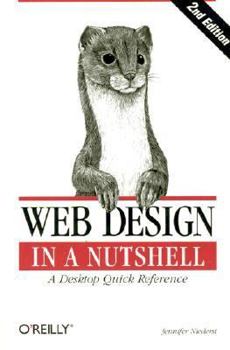 Hardcover Web Design in a Nutshell Book