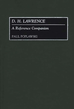 Hardcover D. H. Lawrence: A Reference Companion Book