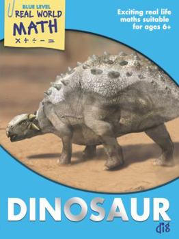 Paperback Real World Math Blue Level: Dinosaur Dig Book