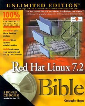 Paperback Red Hat Linux 7.2 Bible [With CDROM] Book